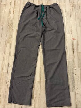 Men's Casual Drawstring Pants - FIGS Gray L/T Pisco Straight Leg